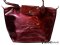 Longchamp Sholder Bag  Vernis Red Color