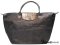 Longchamp Lepliage Autruche size M หูสั้น สี Fusil