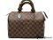 Louis Vuitton Speedy Size 25 Damier   - Used Authentic Bag กระเป๋าหลุยส์ สปีดี้ ไซส์ 25 ลายดามิเย่ ด้านในสีแดง ไซส์นี้หายากค่า ถือแล้วน่ารักสุดๆ ของแท้มือสอง สภาพดีค่ะ