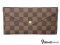 Used Like New Louis Vuitton Wallet Origami Long Damier Canvas 