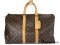 Louis Vuitton Keepall Monogram Size 45 - Used Authentic Bag กระเป๋าเดินทางสภาพดี ลายโมโนแกรม คาวไฮน์ยังสวย หนังสีสวย ลายชัด คุ้มสุดๆ