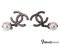Chanel Earrings CC Pearl 