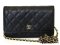 Chanel Wallet On Chain WOC Black Caviar GHW