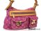 Louis Vuitton Baggy Nailon Denim Pink 