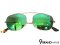 Super Sunglasses Primo Green ขอบทอง เลนส์ปรอตเขียว - Authentic แว่นตา ซุปเปอร์ เลนส์ ปรอท เขียว ทรงสี่เหลี่ยม กรอบ ขาทอง รุ่นนี้น้ำหนักเบา ใส่สบาย มาพร้อม กล่อง ใบ ผ้าเช็ดเลนส์ค่ะ