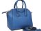 Givenchy Antigona Mini Bright Blue  - Authentic Bag กระเป๋า จีวองชี่ สีน้ำเงิน ทำจากหนังแท้ทั้งใบ ถือได้ ครอสบอดี้ได้ ทรงสวย