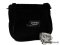 CHANEL Cosmetic Bag  PARFUMS Zipper & Crossbody Vip Gift  - Authentic Bag  กระเป๋าผลิตพิเศษสำหรับเครื่องสำอางชาแนล สีดำ มีสายสะพายยาว ขนกำหยี่หนานุ่ม โลโก้ชาแนลใหญ่ด้านหน้า สวยมากๆค่า