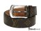 Louis Vuitton Belt Ellipse Monogram 30mm Silver Size 100cm - Used Authentic เข็มขัด หลุยส์ วิตตอง กว้าง 3 CM ลายโมโนแกรม ไซส์ 100 CM หัวเข็มเข็ดเงิน สภาพดี รูไม่ขาด หัวรอยน้อย ของแท้ มือสอง สภาพดีค่ะ