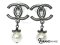 Chanel Earring CC With Pearl