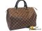 Louis vuitton speedy bandoulière 30 damier ebene canvas handbags N41367 