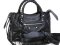 Balenciaga Mini City Black SHW -Authentic Bag กระเป๋า บาเลนเซียก้า มินิ ซิตี้ สีดำ หมุดเงินเงารุ่นใหม่ หนังวัว มาพร้อมสายยาว สะพายได้ ถือได้ เก๋มากๆคะ รุ่นนี้