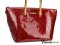 Louis Vuitton Bellevue GM Monogram Vernis Cerise  