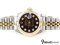 Rolex Datejust Jubilee 2k  Lady Size  หน้าดำ หลักเพชร ขนาด 26mm สายจูบีลี่โปร่ง ข้างตัน บานพับ ไซส์สำหรับสุภาพสตรี รุ่นนี้น้ำหนักเบา ใส่สบาย