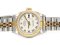 Rolex Date Just 2K Yellow Gold Roman Jubilee Lady Size - นาฬิกา โรเล็กซ์ เดทจัส สองกษัติย์ ไซส์ เลดี้ หน้าขาว หลักโรมัน สายจูบีลี่โปร่ง บานพับกด น้ำหนักเบากว่ารุ่นใหม่ ไม่หนักข้อมือ ใส่สบาย สวยเรียบหรู