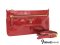 Prada Crossbody Patent Red GHW  - Used Authentic Bag กระเป๋า พราด้า ครอสบอดี้ สีแดง ใบเล็ก มีสายยาวถอดเก็บได้  ซิปด้านบนใช้งานได้สะดวก ของแท้มือสอง สภาพดีค่ะ