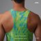 RUNNING SINGLET ELITE(BREEZE FREEZE LEMON)