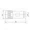 Circular Military Connectors - 1108-12A10-7M SERIES