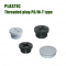 Cable gland - PLASTIC  THREADED PLUG PG/M-T TYPE