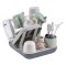 ที่ตากขวดนมพร้อมถาดรองน้ำ Forest Drying Rack - Misty Green / Mineral