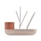 ที่ตากขวดนมพร้อมถาดรองน้ำ Forest Drying Rack - Terracotta / Clay