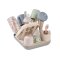 ที่ตากขวดนมพร้อมถาดรองน้ำ Forest Drying Rack - Clay