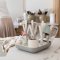 ที่ตากขวดนมพร้อมถาดรองน้ำ Forest Drying Rack - Clay