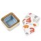 ชุดกล่องเก็บอาหาร 3 ชิ้นน BEABA Set of 3 Nesting Snack Boxes - Playful Print