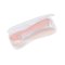 Set of 2 1st Age Silicone Spoons with Storage Case - Cotton Candy / Marshmallow