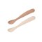 Set of 2 1st Age Silicone Spoons with Storage Case Clay / Terracotta
