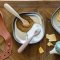 Set of 2 1st Age Silicone Spoons with Storage Case Clay / Terracotta