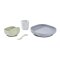 ชุดเซ็ทรับประทานอาหารซิลิโคน 4 ชิ้น BEABA Silicone Suction Meal Set (4 pcs) - Pebble