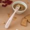 Ergonomic 1st age Silicone Spoon – Cotton Candy
