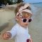 แว่นกันแดดเด็ก Sunglasses (9-24 m) Lilac