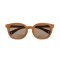 แว่นกันแดดเด็ก Sunglasses (2-4 y) Square Caramel