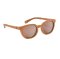 แว่นกันแดดเด็ก Sunglasses (2-4 y) Square Caramel