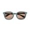 แว่นกันแดดเด็ก Sunglasses (2-4 y) Square Smokey Green