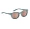 แว่นกันแดดเด็ก Sunglasses (2-4 y) Square Smokey Green