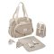 กระเป๋าเปลี่ยนผ้าอ้อม Geneva II Changing Bag Eco Fabric - Heather Beige