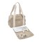 กระเป๋าเปลี่ยนผ้าอ้อม Paris Changing Bag Eco Fabric - Heather Beige