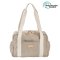 กระเป๋าเปลี่ยนผ้าอ้อม Paris Changing Bag Eco Fabric - Heather Beige