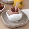 ชุดเซ็ทรับประทานอาหารซิลิโคน 4 ชิ้น BEABA Silicone Suction Meal Set (4 pcs) - Terracotta