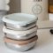 ชุดกล่องสแตนเลสพร้อมฝาซิลิโคน 3 ชิ้น BEABA Set of 3 Stainless Steel 250ml Meal Box - Natural