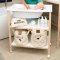 โต๊ะเปลี่ยนผ้าอ้อมพร้อมอ่างอาบน้ำ Changing Table with Bath Tub - Natural White