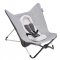 Compact Baby Seat II Heather GREY foldable evolutive