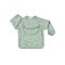 เสื้อกันเปื้อน 2 in 1 Bib with Removable Sleeves and Pocket - Puddles Green