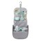 BEABA Hanging Toiletry Pouch with 9 Accessories - Grey