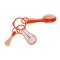 PersonalCare Set (1 thermometer +1 baby nail clippers + brush and comb) - CORAL