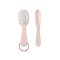 Personal Care Set (1 Thermometer +1 Baby Nail Clippers + Brush And Comb) - Vintage Pink