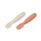 ช้อนหัดทานอาหาร Set of 2 Silicone Pre Spoons - Terracotta/Velvet Grey