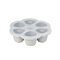 Silicone multiportions 6 x 90 ml LIGHT GREY